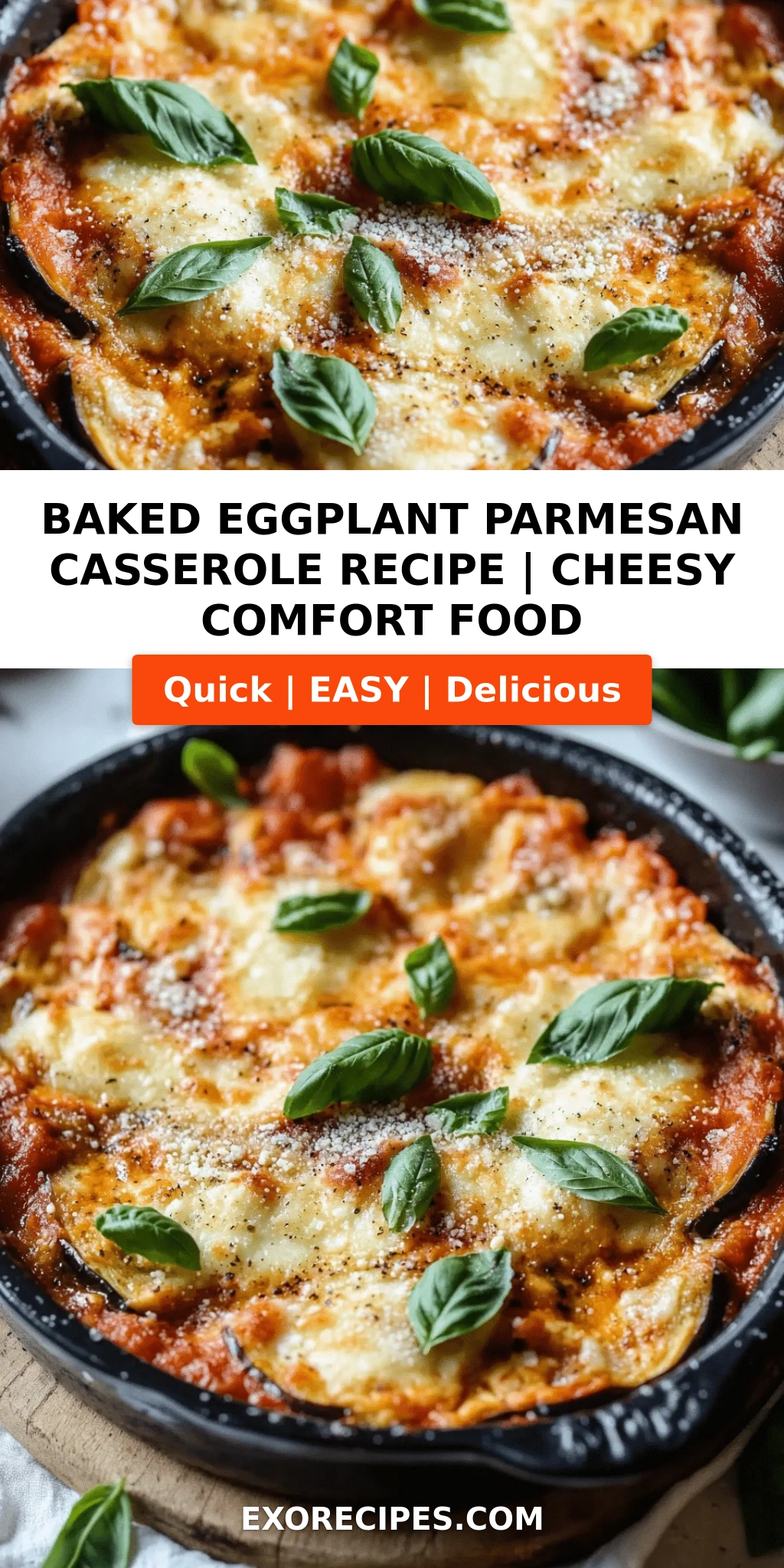 Baked Eggplant Parmesan Casserole: A Comforting, Flavorful Dish for Every Occasion