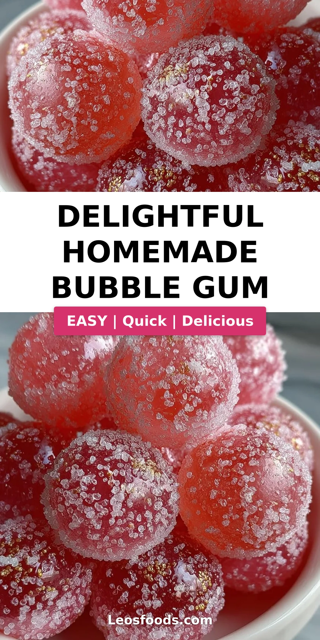 Delightful Homemade Bubble Gum