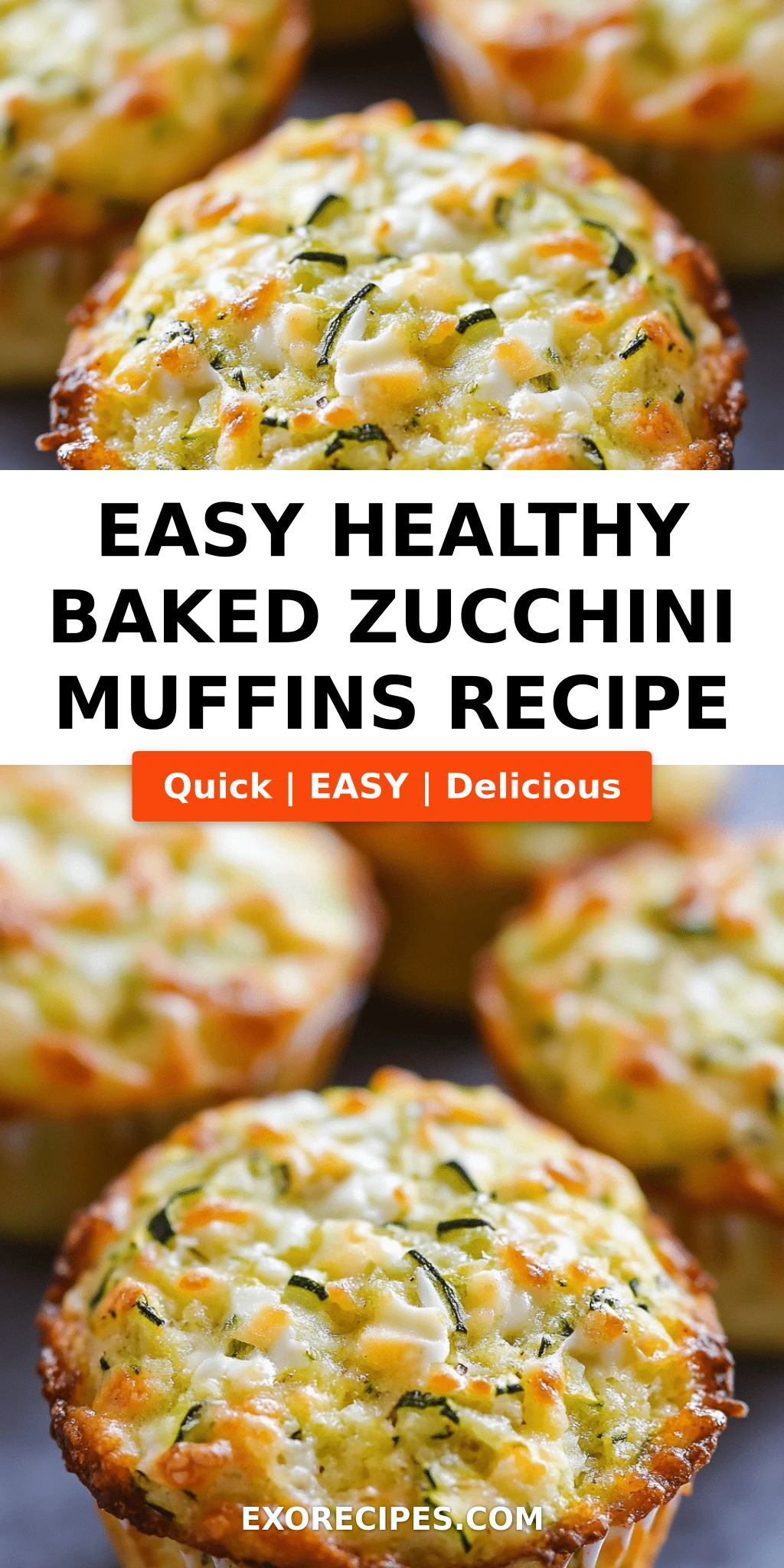 Baked Zucchini Muffins: Easy and Healthy Snack Recipe