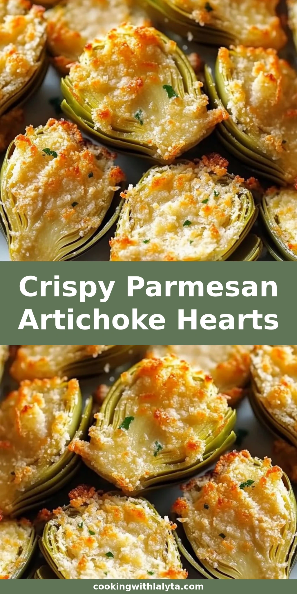 Crispy Parmesan Artichoke Hearts