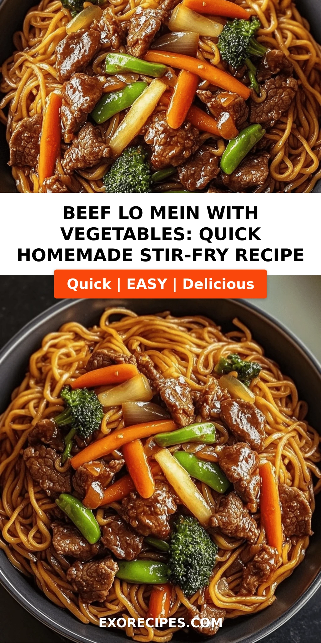 Beef Lo Mein with Vegetables: A Flavorful Homemade Stir-Fry Youll Love