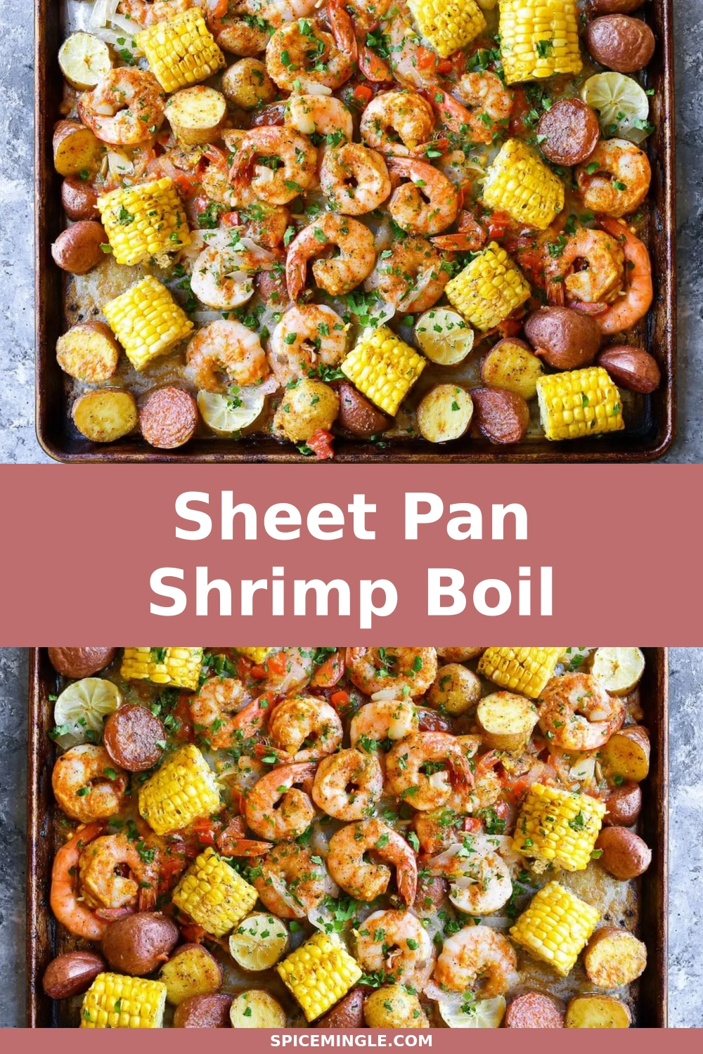 Sheet Pan Shrimp Boil
