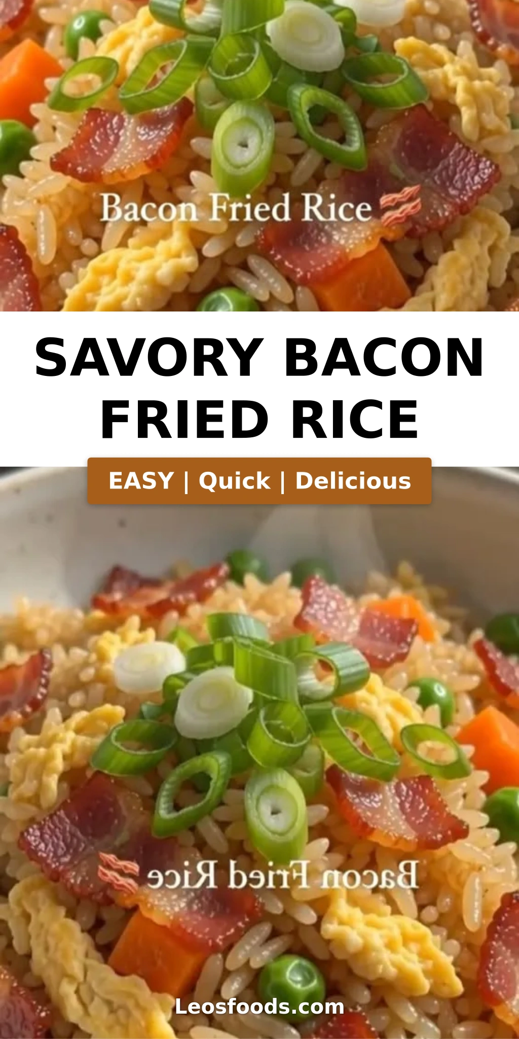 Savory Bacon Fried Rice
