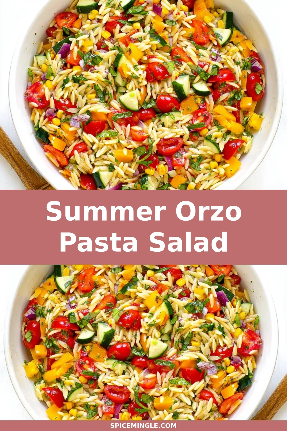 Summer Orzo Pasta Salad