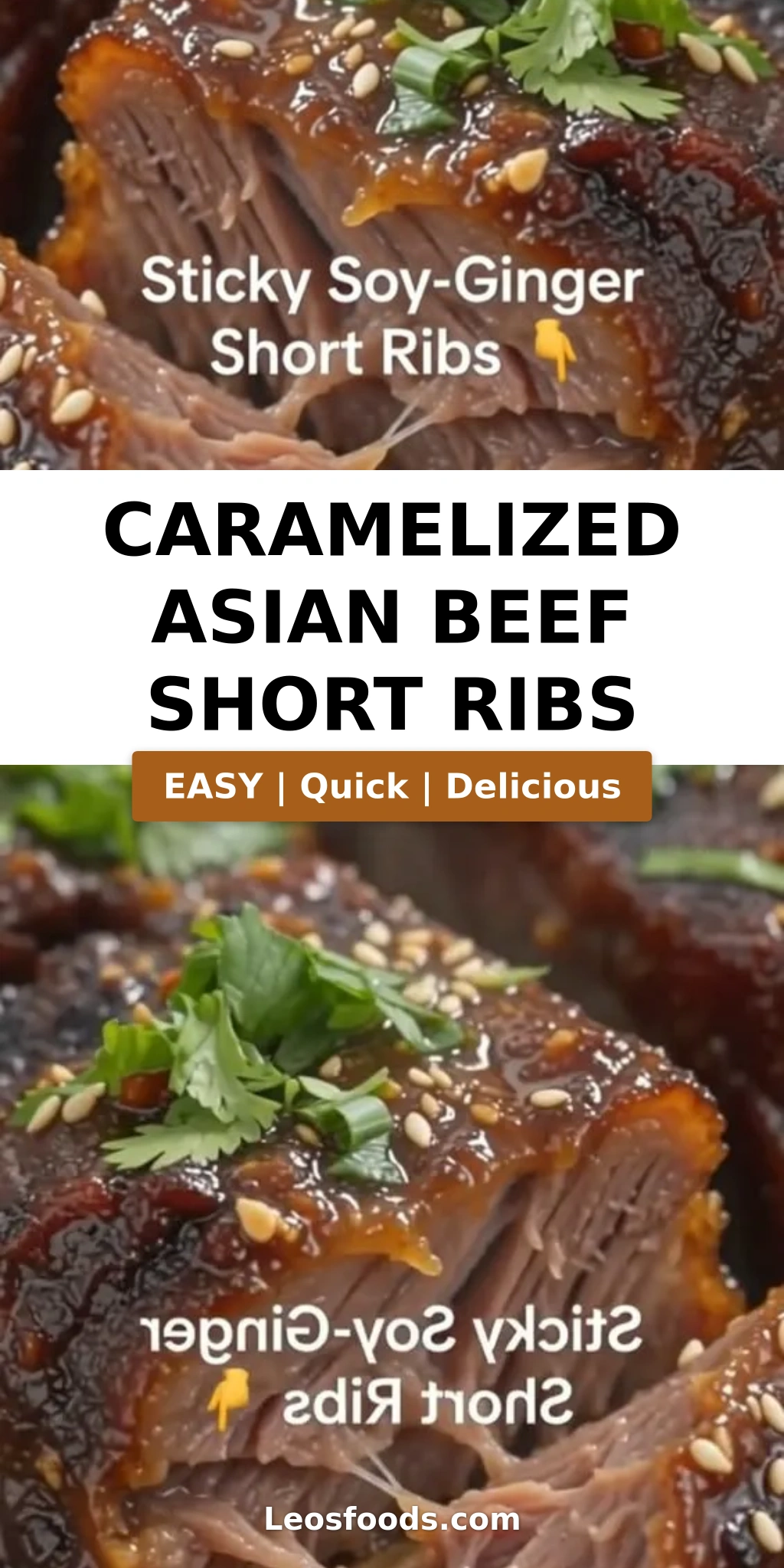 Caramelized Asian Beef Short Ribs