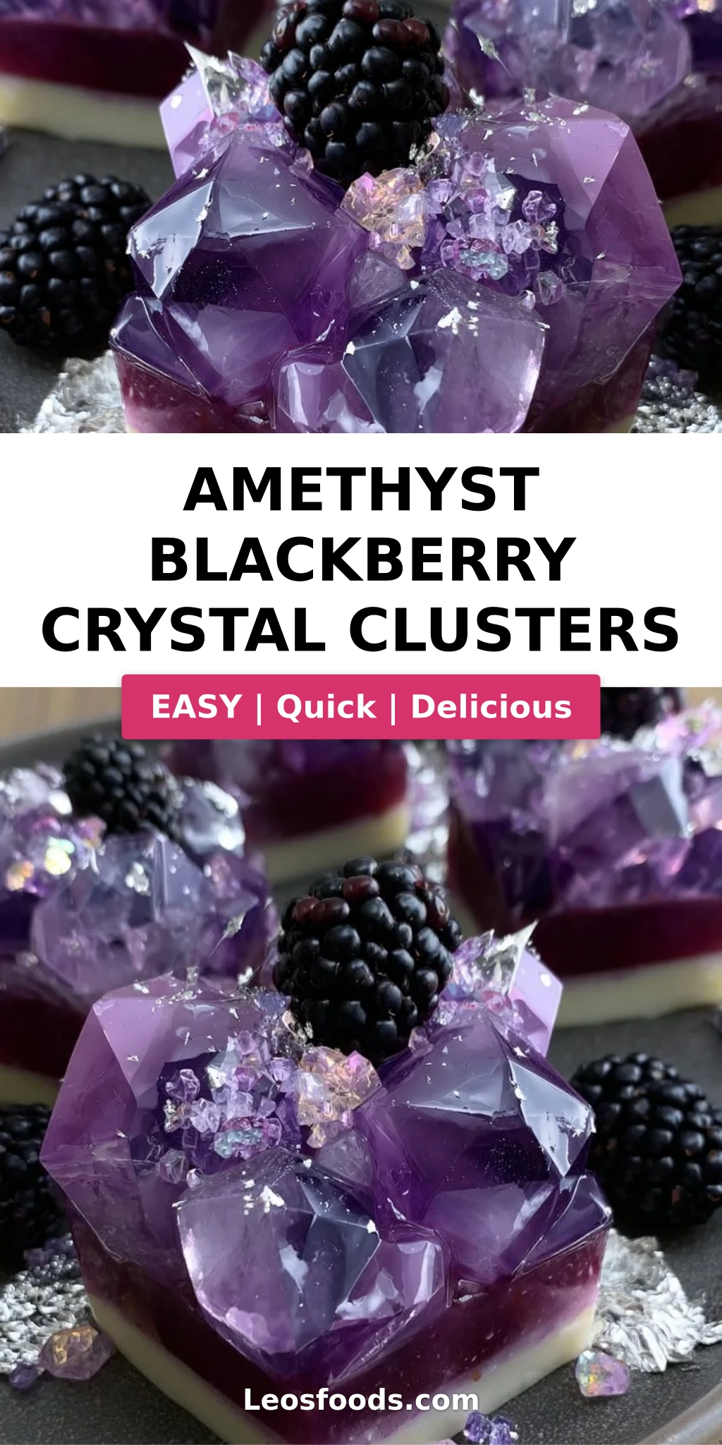 Amethyst Blackberry Crystal Clusters