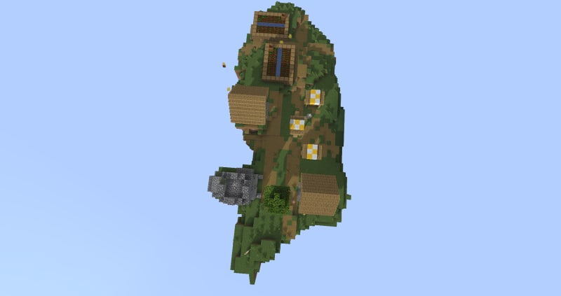 Floating Village  — Minecraft seed screenshot 2