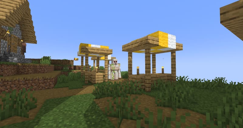 Floating Village  — Minecraft seed screenshot 3