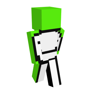 Dream Minecraft YouTuber skin free download