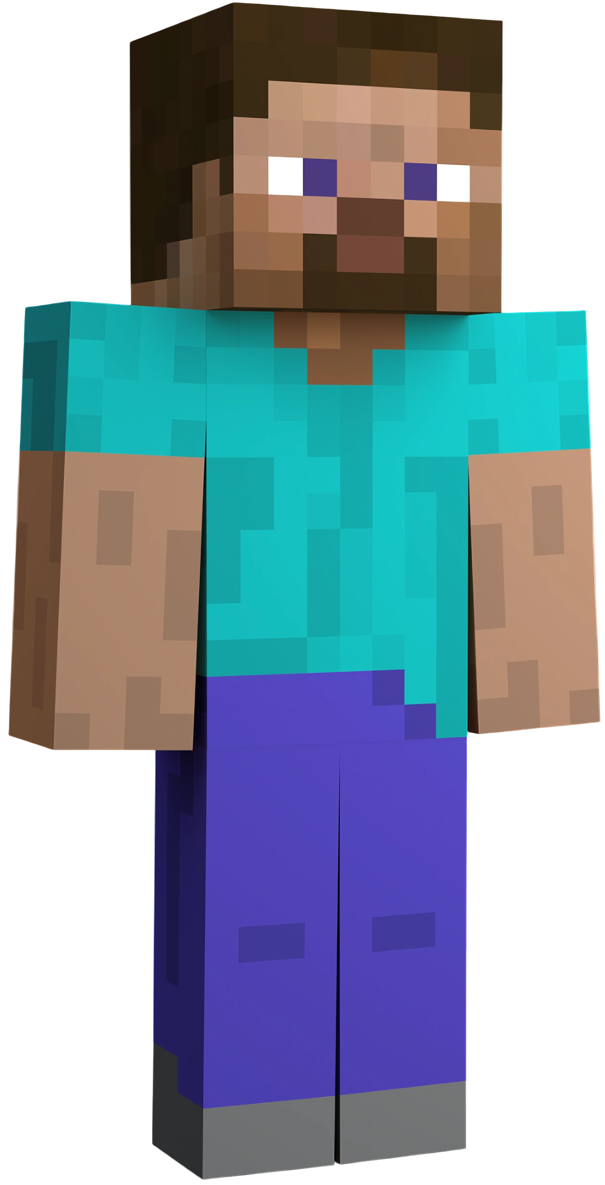 Steve 3D skin render
