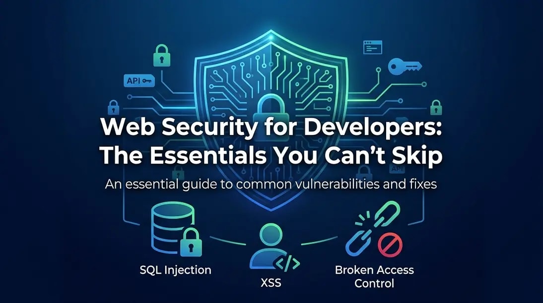 Web Security for Developers: The Essentials You Can't Skip