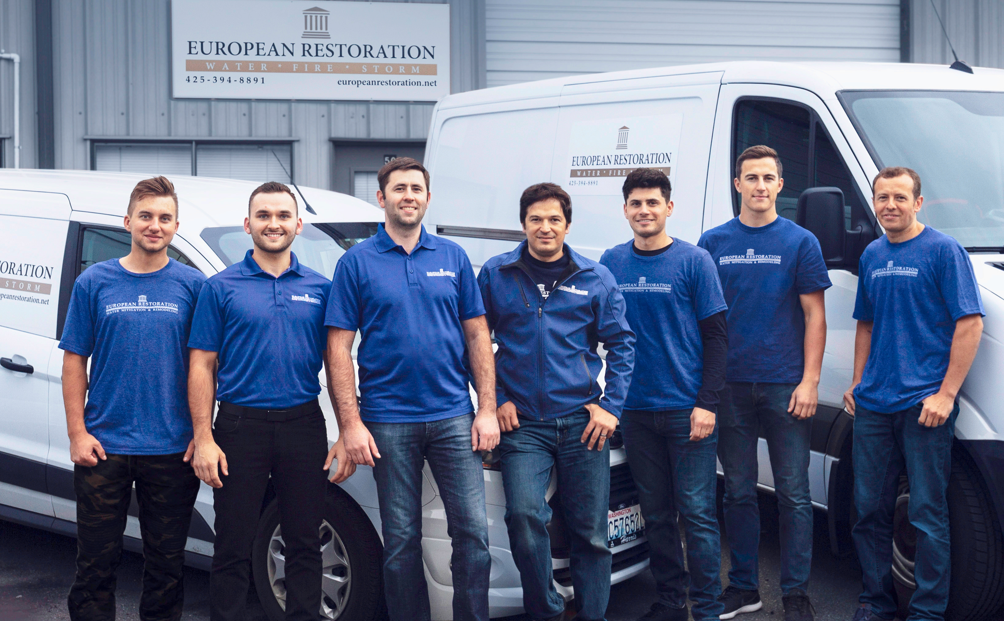 European Restoration team at work