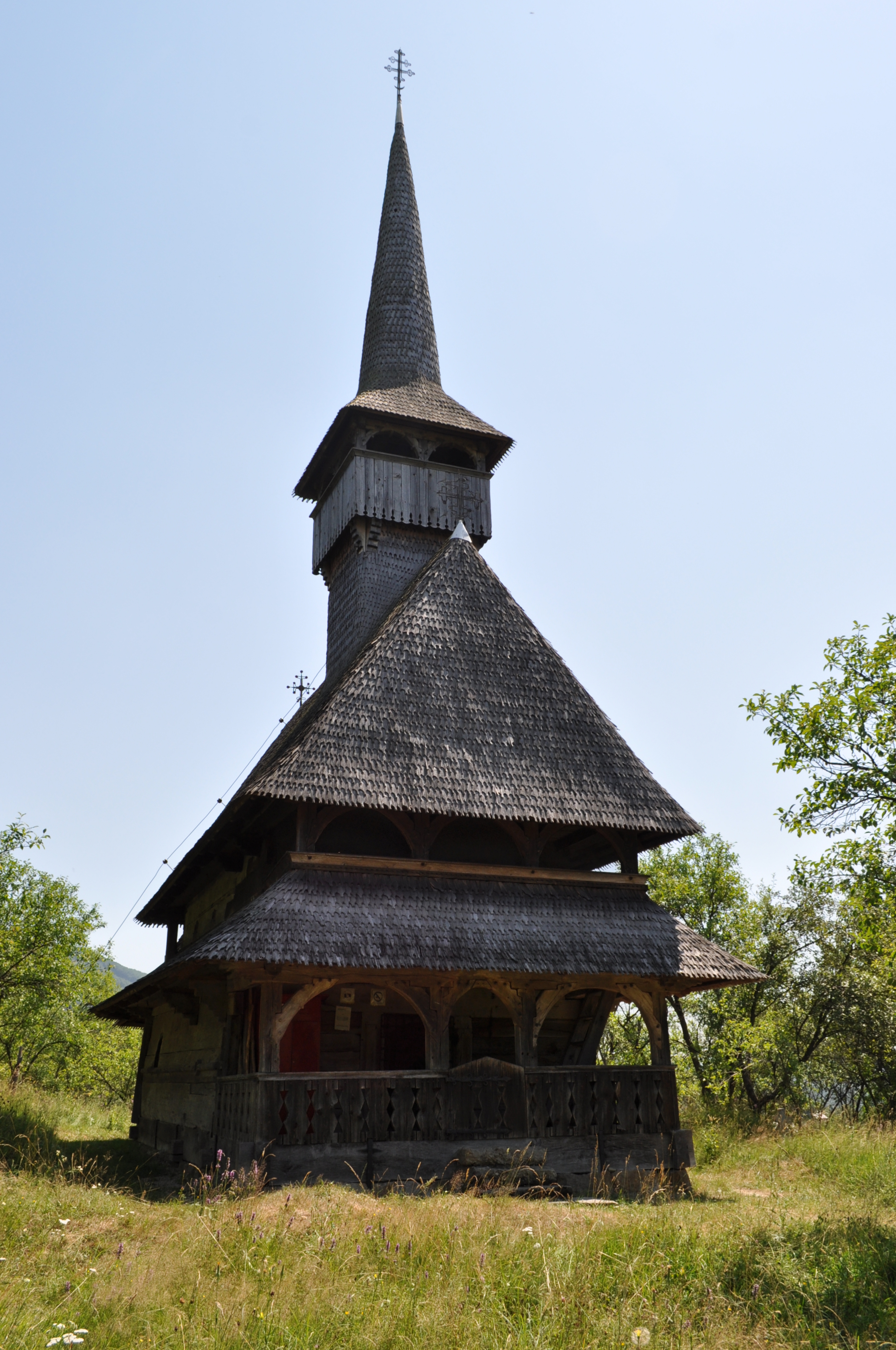 Bârsana Wooden Church, Maramureș, Romania