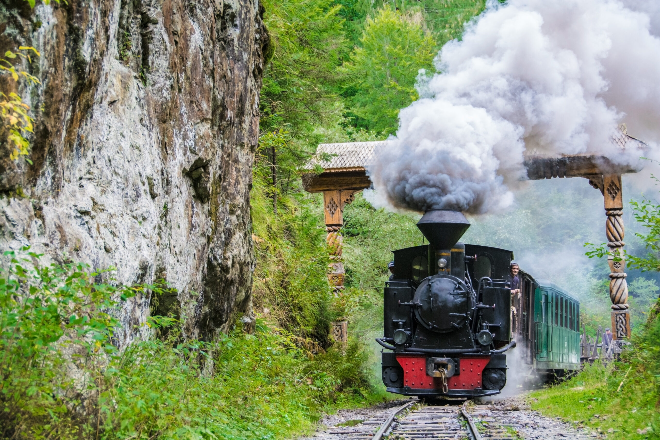 Vaser Valley Steam Train (Mocănița), Maramureș, Romania — photo 2