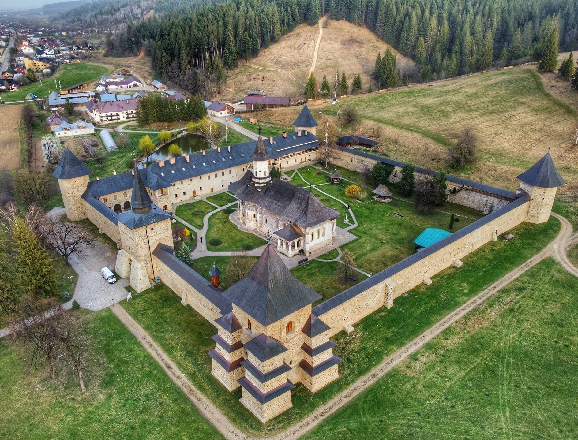 Sucevița Monastery, Bukovina, Romania — photo 3