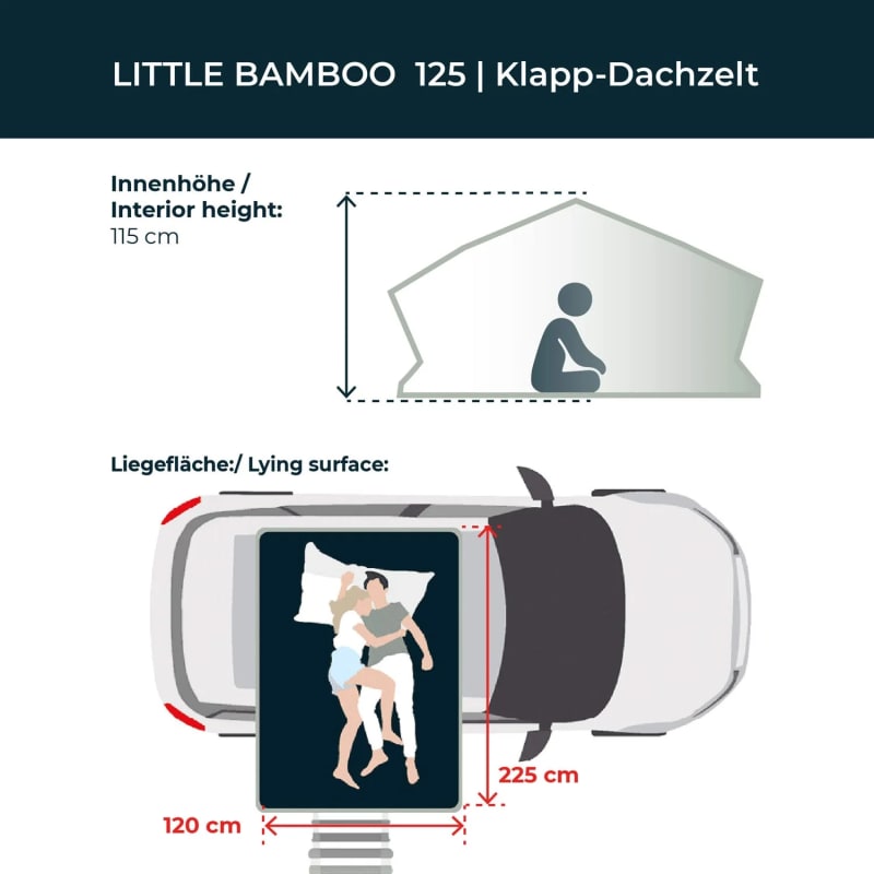 LITTLE BAMBOO Rooftop Tent thumbnail 6