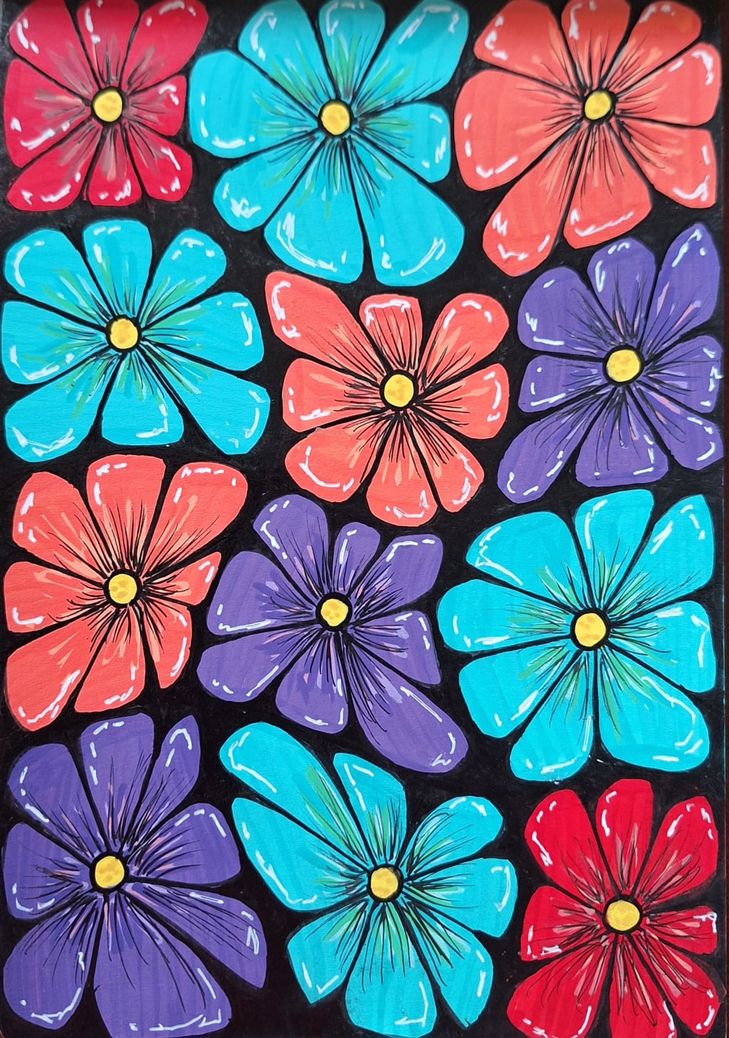 zentangle-fleurs