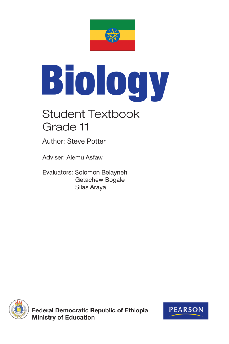 Biology - Student Textbook Grade 11