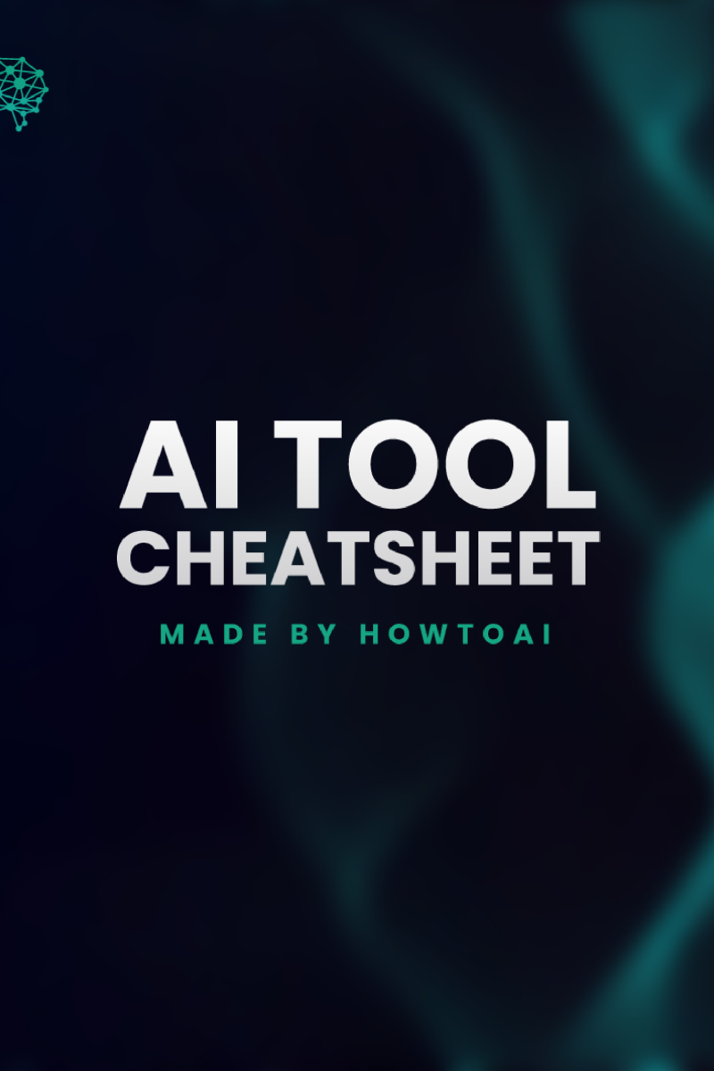 AI Tool Cheatsheet