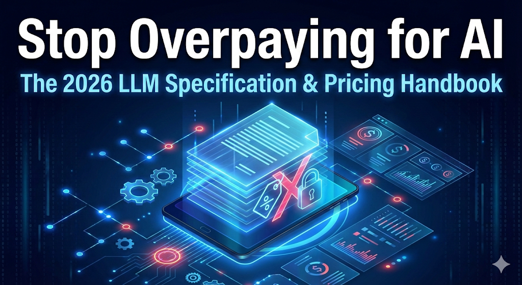 Stop Overpaying for AI: The 2026 LLM Specification & Pricing Handbook