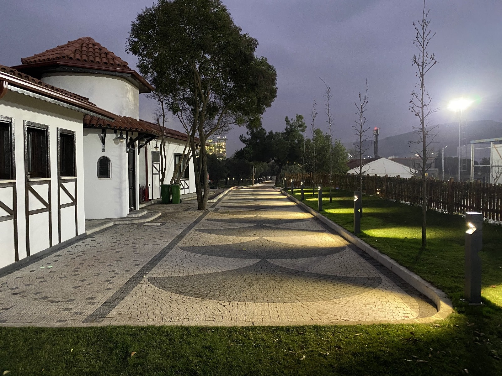 Akcennet Rekreasyon Alanı Aydınlatması