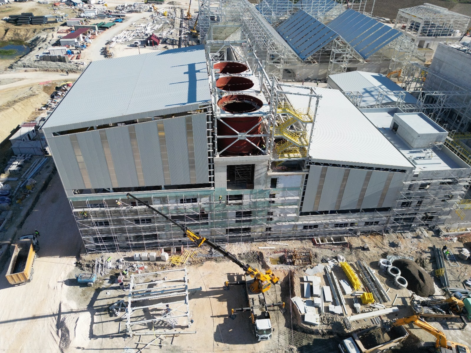 Şişecam Düzcam Tarsus Fabrikası Lojistik Merkezi - 3