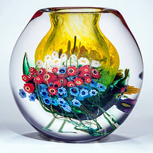 Daffodil Cased Vase