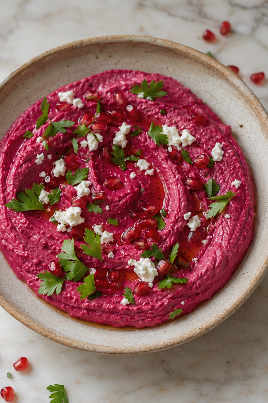 Houmous de betterave