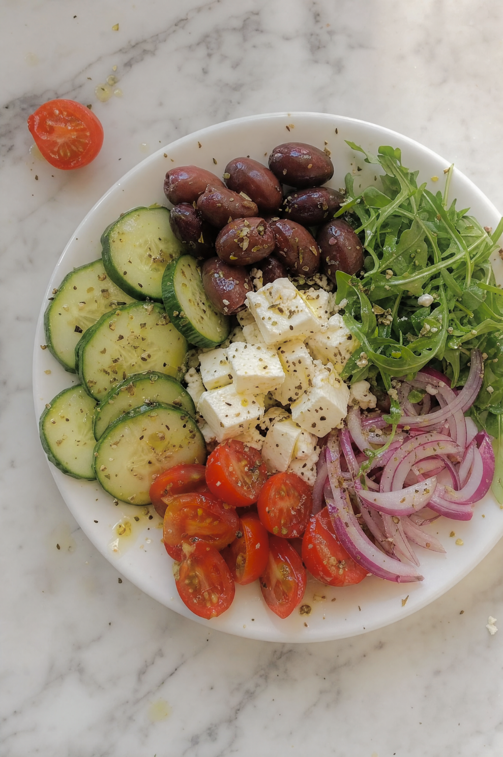 Keto Greek Goddess Plate