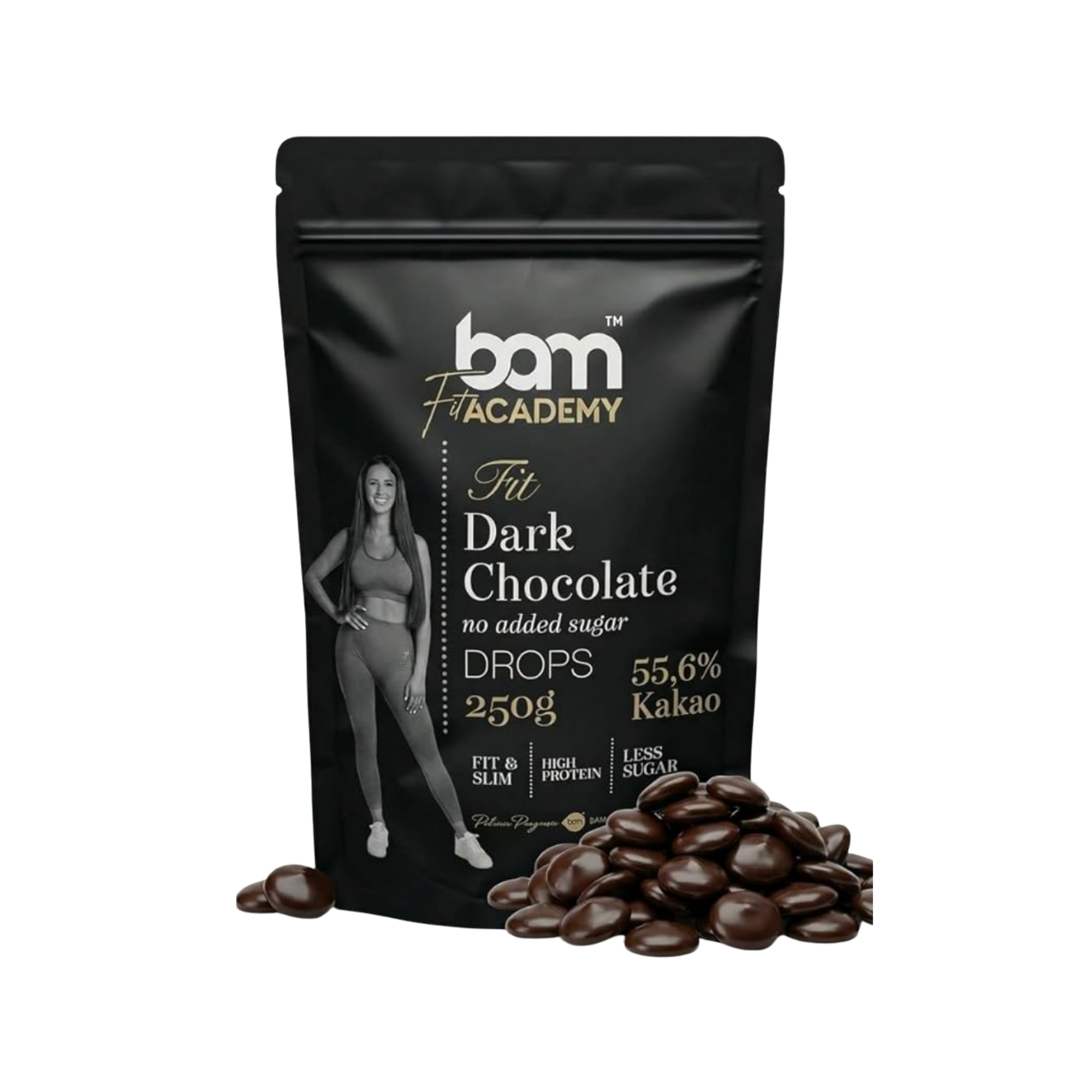 Pépites de Chocolat Noir Sans Sucre