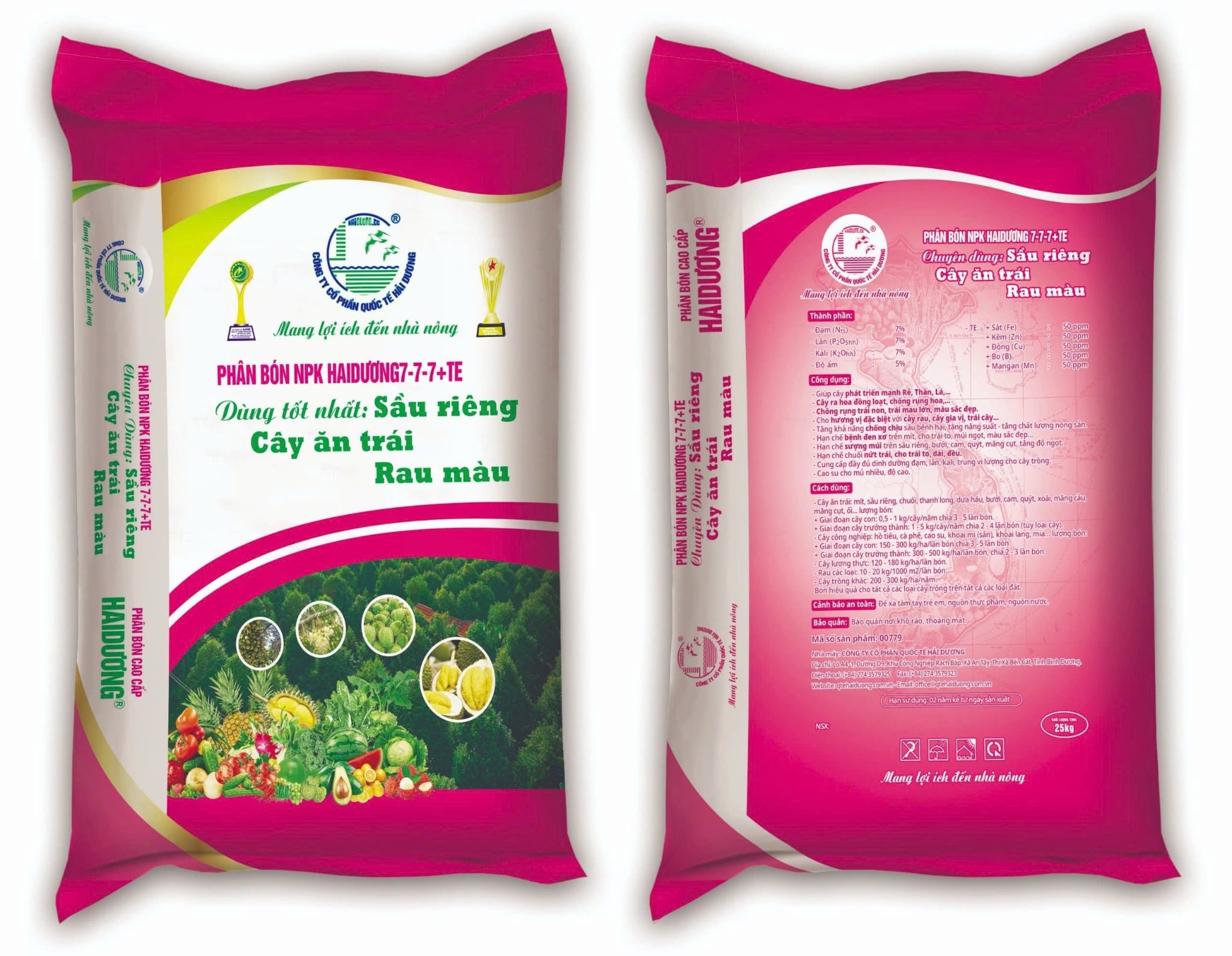 NPK HaiDuong 7-7-7+TE