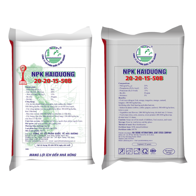 NPK HaiDuong 20-20-15+50B