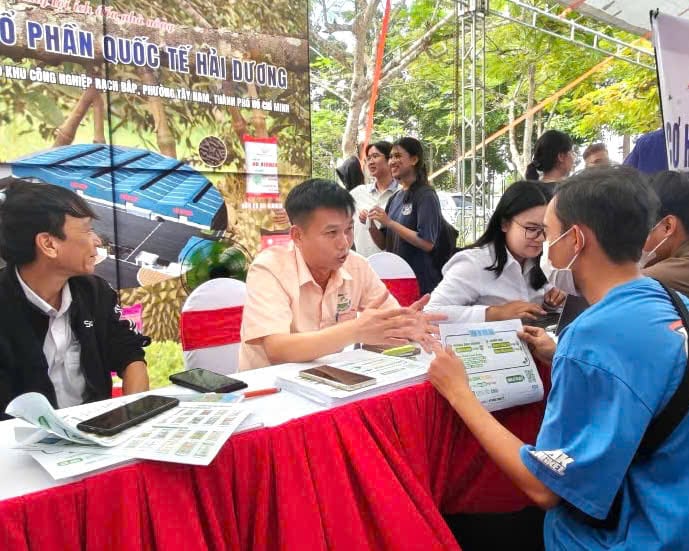 CÔNG TY CỔ PHẦN HẢI DƯƠNG DẦU TIẾNG GHI DẤU ẤN TẠI NGÀY HỘI TUYỂN DỤNG ĐẠI HỌC AN GIANG