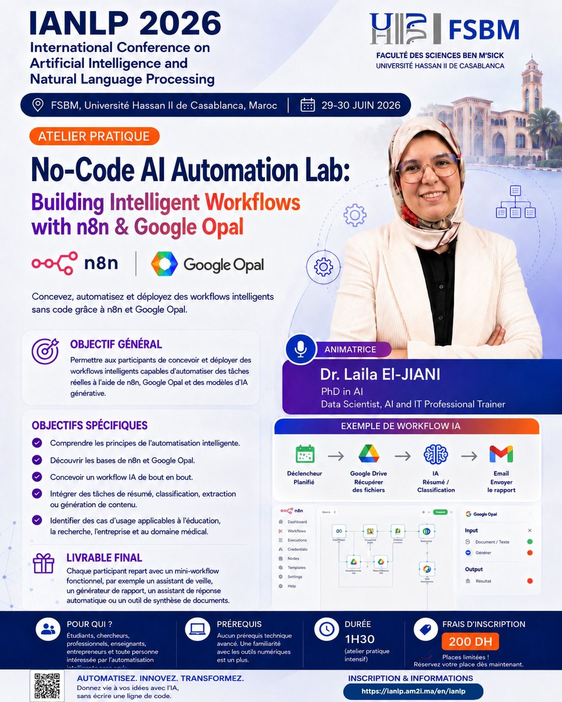 No-Code AI Automation Lab: Building Intelligent Workflows with n8n & Google Opal