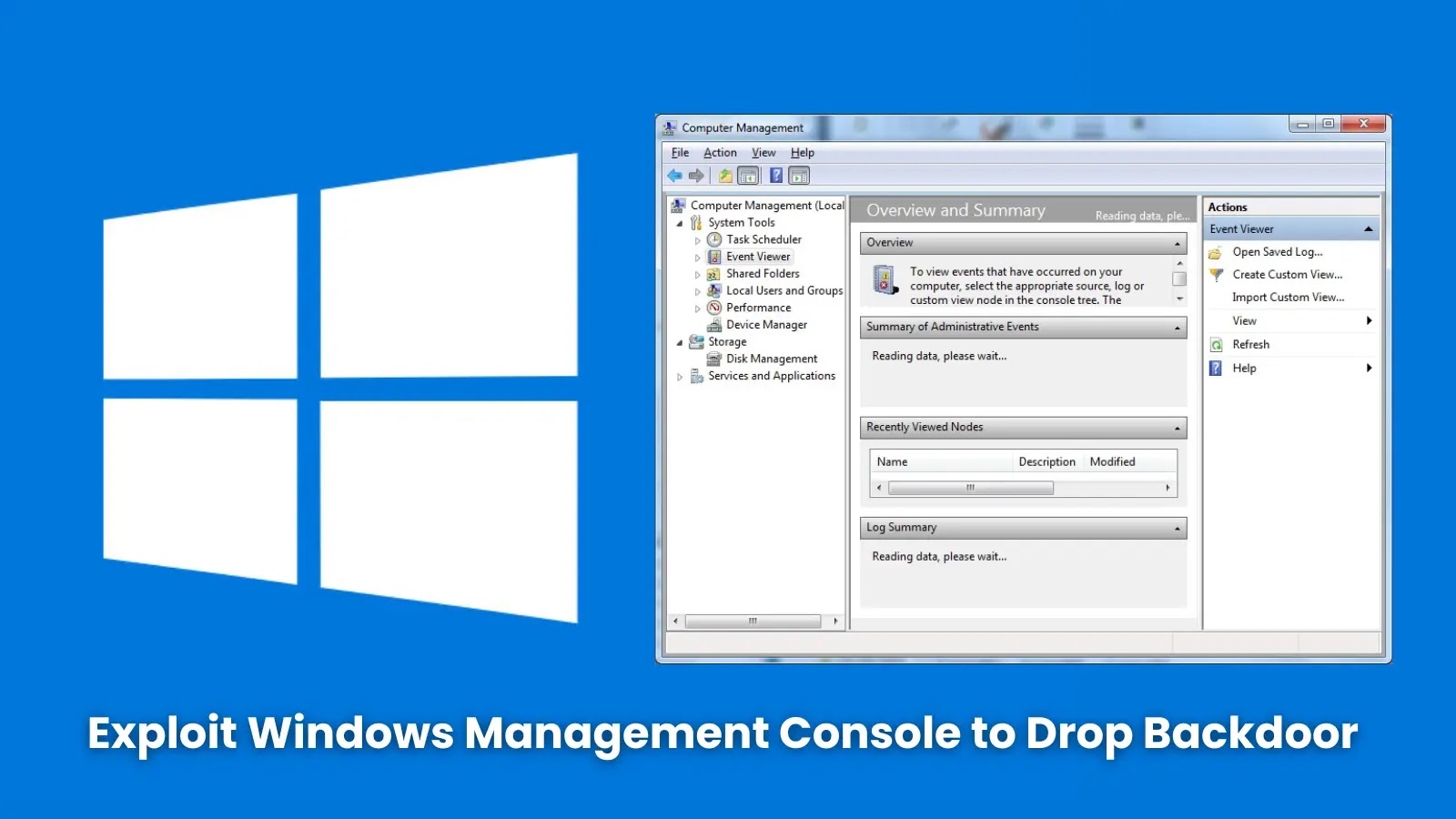 Tin tặc sử dụng tệp Microsoft MSC để triển khai Backdoor được che giấu