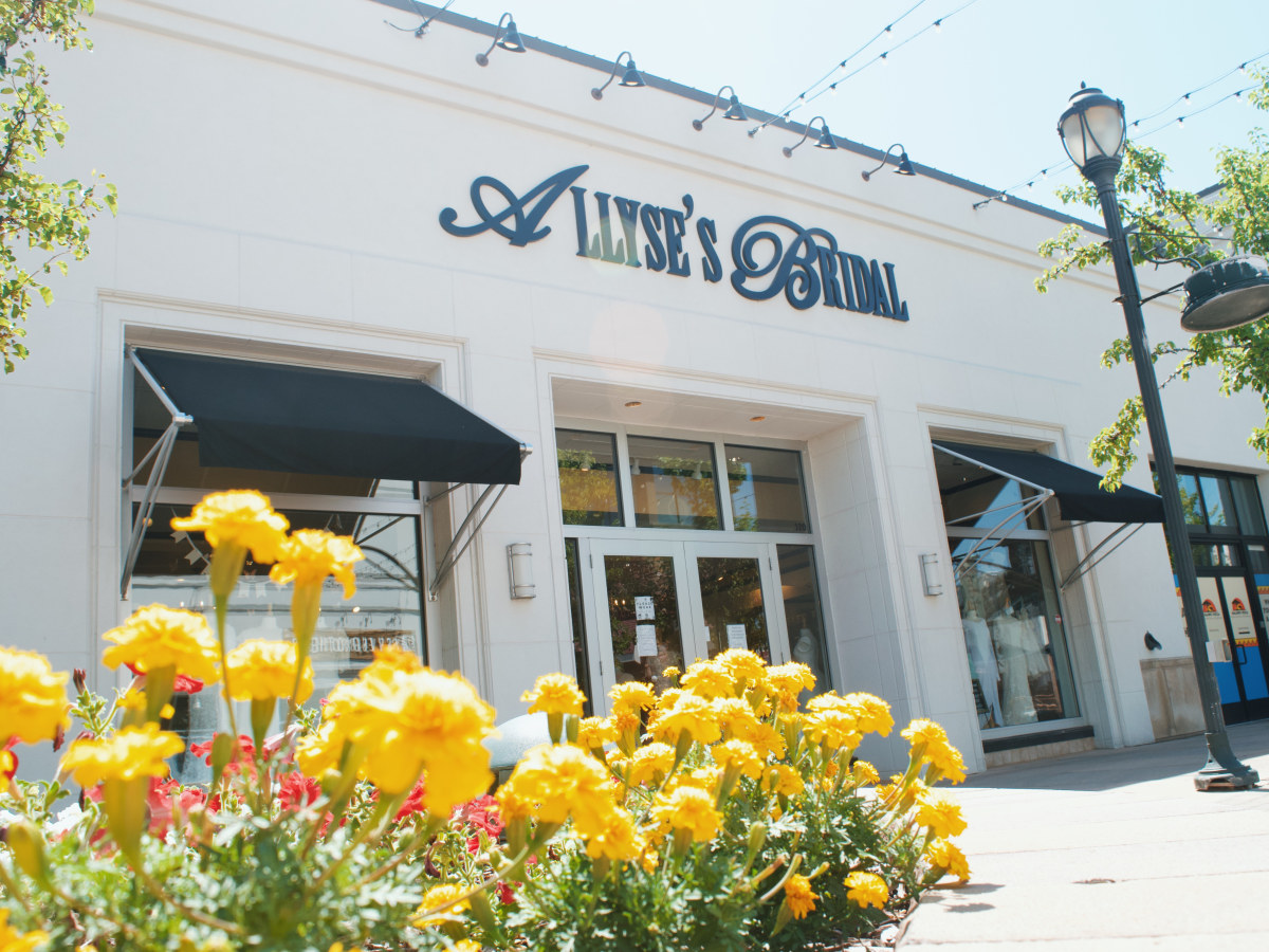 Inside Allyse's Bridal & Formal