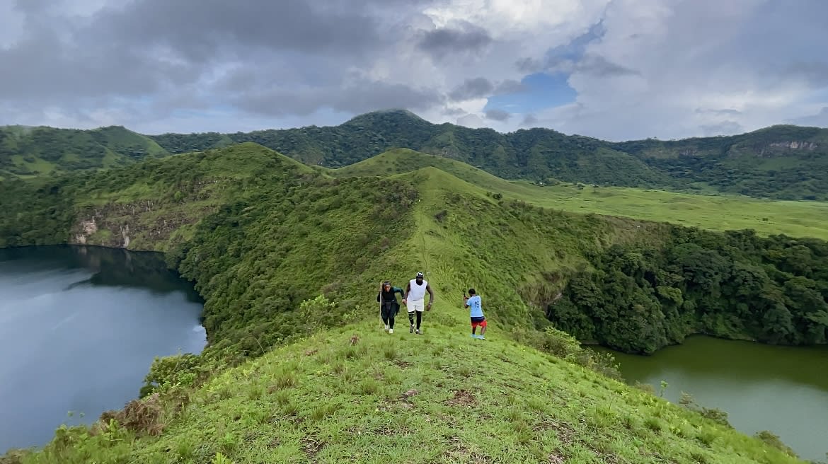 A Mesmerizing view of the Twin lake Bangem 
