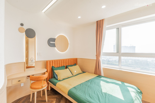 Căn hộ 92m² hiện đại ở Hà Nội với thiết kế tường bo tròn đặc biệt thu hút, gia chủ tiết lộ chi phí hết 1,5 tỷ - Ảnh 11. Căn hộ 92m² hiện đại ở Hà Nội với thiết kế tường bo tròn đặc biệt thu hút, gia chủ tiết lộ chi phí hết 1,5 tỷ - Ảnh 11.