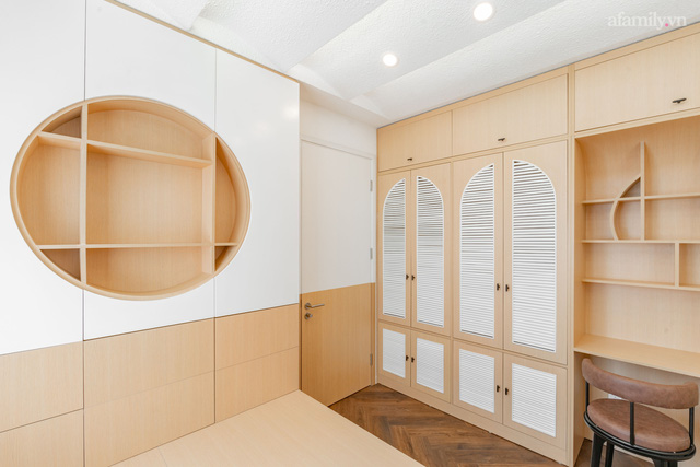 Căn hộ 92m² hiện đại ở Hà Nội với thiết kế tường bo tròn đặc biệt thu hút, gia chủ tiết lộ chi phí hết 1,5 tỷ - Ảnh 13. Căn hộ 92m² hiện đại ở Hà Nội với thiết kế tường bo tròn đặc biệt thu hút, gia chủ tiết lộ chi phí hết 1,5 tỷ - Ảnh 13.