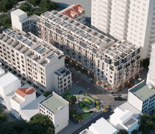 Sốc! Lõi thủ đô có nhà thấp tầng giá dưới 110 triệu/m2 Khu vực lõi thủ đô xuất hiện dự án thấp tầng với giá bán chưa đến 110 triệu/m2 sàn xây dựng