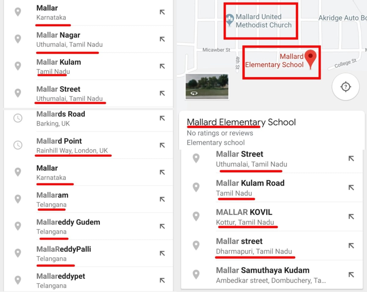 Pallar Mallar Place World | பள்ளர் மள்ளர் என்கிற பெயரில் உலகம் முழுவதும் உள்ள ஊர்கள்