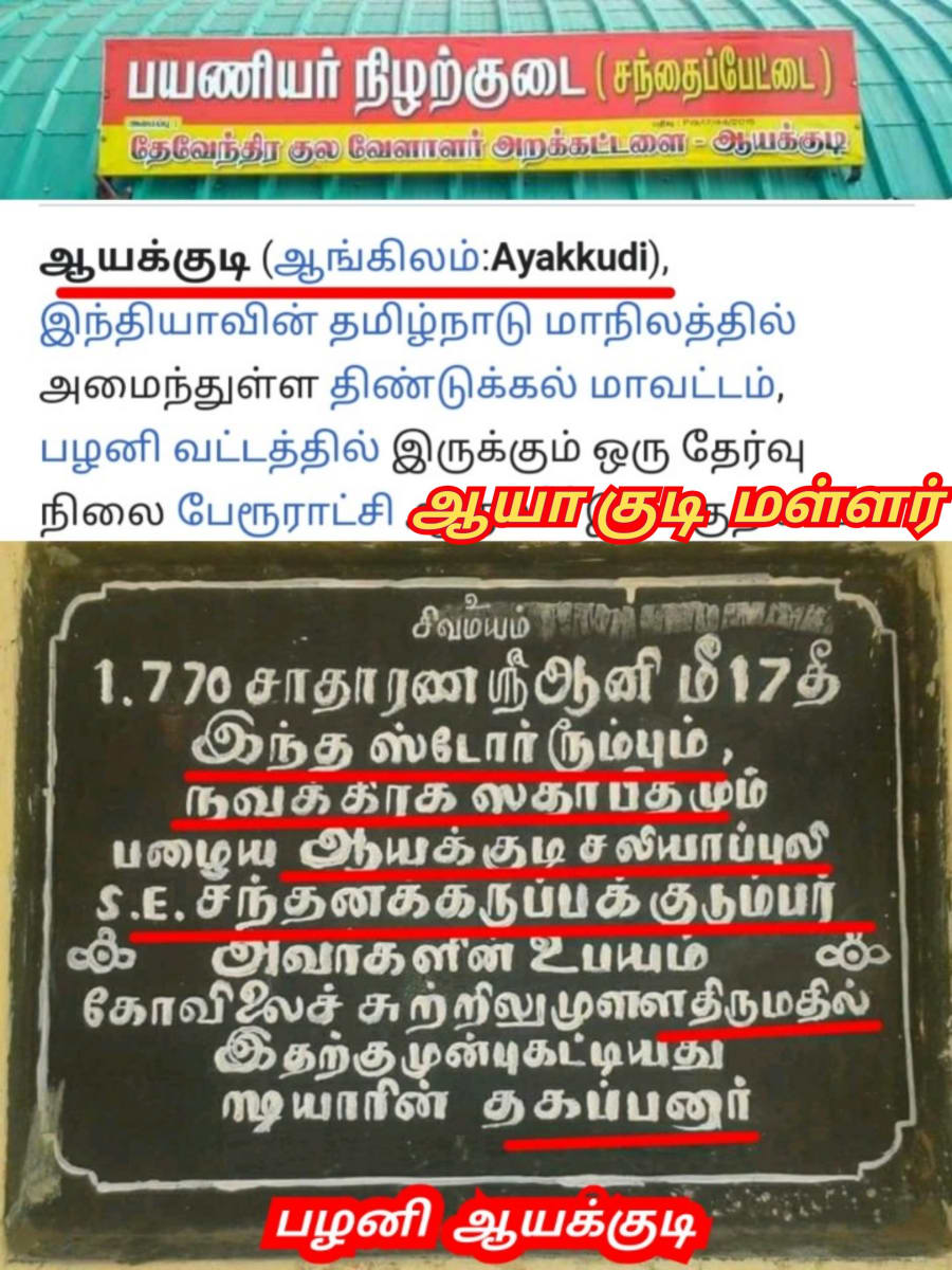 Aya Pallar Mallar World | ஆயா பள்ளர் மள்ளர் உலகம்