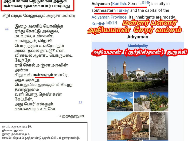 Chera King's Pallar Mallar | சேரர் சேர அரசர்கள் பள்ளர் மள்ளர் வம்சத்தை சேர்ந்தவர்கள்