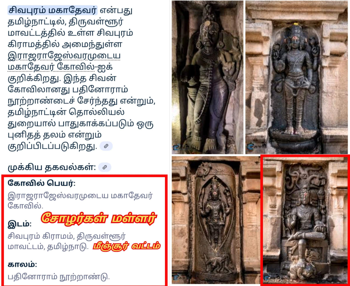 Part 3 Chola Cholar Temple Pallar Mallar World | பாகம் 3 சோழ சோழர்கள் கட்டியது கோவில்கள் பள்ளர் மள்ளர்