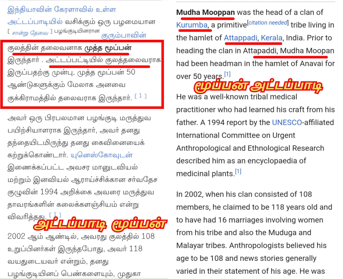 Kerala Pallar Mallar Moopan Ay Warrier Mannadi | கேரளா பள்ளர் மள்ளர் ஆயி மூப்பர் மூப்பன் வாரியர் மண்ணாடி