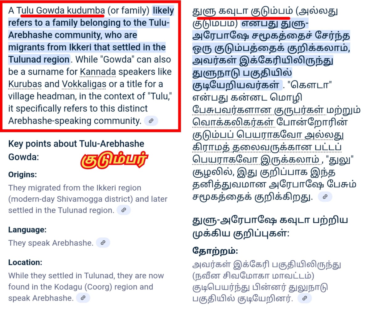 Karnataka Pallar Mallar Shetty Pandian Pandiyar | கர்நாடக மள்ளர் பள்ளர் பாண்டியர் செட்டி பாண்டியன்