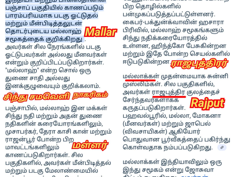 Rajput Mallar Pallar North India | ராஜ்புத் ராஜபுத்திரர் மள்ளர் பள்ளர் வட இந்தியா