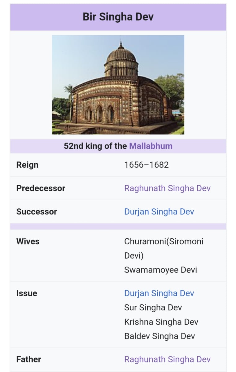 Malla Mallar Pallar Kingdom West Bengal | மள்ளர் அரச வம்சம் மேற்கு வங்காளம்