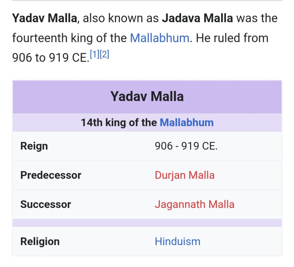 Malla Mallar Pallar Kingdom West Bengal | மள்ளர் அரச வம்சம் மேற்கு வங்காளம்