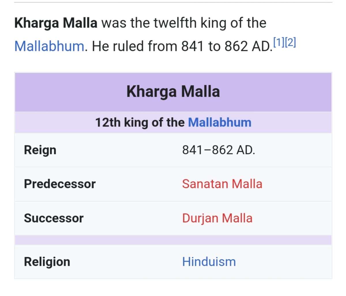 Malla Mallar Pallar Kingdom West Bengal | மள்ளர் அரச வம்சம் மேற்கு வங்காளம்